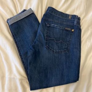 Seven 7 for all Mankind Josefina Skinny Boyfriend Jeans 29